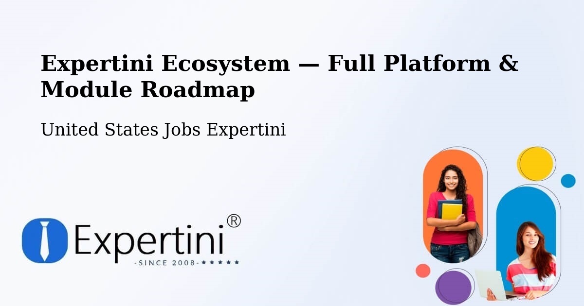 Expertini Ecosystem — Full Platform & Module Roadmap – Limon